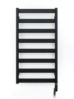 Elektrinis rankšluosčių džiovintuvas Terma Vivo, metalinė juoda, 50 cm x 115 cm, 400 W