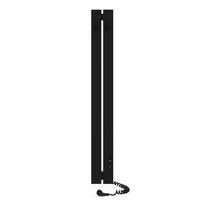 Elektrinis rankšluosčių džiovintuvas Laris Boston P2, juoda, 15 cm x 120 cm, 120 W