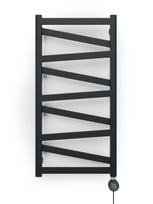 Elektrinis rankšluosčių džiovintuvas Terma Vipera, heban, 50 cm x 99 cm, 400 W
