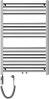 Elektrinis rankšluosčių džiovintuvas Mexen Mars, chromo, 60 cm x 90 cm, 300 W