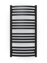 Vandeninis rankšluosčių džiovintuvas Terma D01, metalinė juoda, 50 cm x 96 cm, 500 W