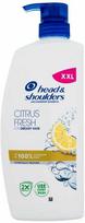 head shoulders 800ml - HEAD & SHOULDERS Citrus Fresh šampūnas nuo pleiskanų, 800 ml - 1 nuotrauka