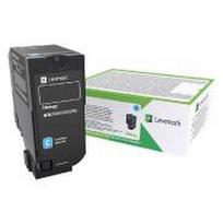 Return Program Toneris Cartridge Lexmark cyan | 16 000 pgs | CX725de / CX725dhe