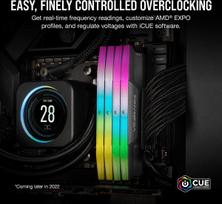 32gb 2x16gb ddr5 - Corsair Vengeance RGB Vengeance RGB, DDR5, 32 GB, 5200 MHz - 5 nuotrauka