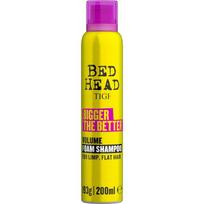 Tigi Bed Head Bigger The Better Volume Foam Shampoo apimties suteikiantis šampūnas - 200 ml.