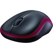 pelite - Logitech M185 Black/Red (Juoda/Raudona) - 1 nuotrauka