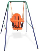 supyniu dirzai - Vaikiškos sūpynės su saugos diržais, oranžinės (Orange) SZAVXL91360 - 2 nuotrauka