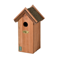 inkilai pauksciams - Inkilas Zylė 4IQ, rudas (Brown) 27.5 cm x 15.2 cm - 2 nuotrauka