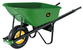 Vienaratis karutis John Deere TM6-SF-G-JD, plienas, juoda/žalia, 100 l