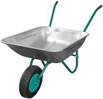 Vienaratis karutis Greenmill GR9370, plienas, juoda/nerūdijančiojo plieno/žalia, 80 l