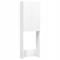 spintele 25 cm - vidaXL Skalbimo mašinos spintelė, balta (White), 64 x 25.5 x 190 cm - 3 nuotrauka