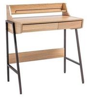 staliukas oak - Signal Meble Writing Desk B168 Oak Dark Brown - 1 nuotrauka