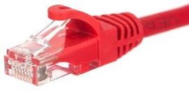 Netrack CAT 5e UTP Patch Cable Red 0.25m