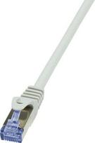 Logilink Patch Cable CAT 6A 10G S/FTP PrimeLine 0.25m Grey