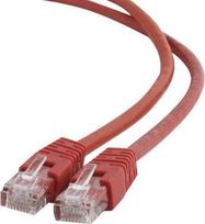 cat6 utp - Gembird PP6U UTP Cat6 Patch Cord 0.25m Red - 1 nuotrauka