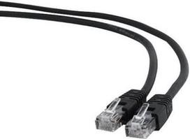 rj 45 cat6 - Gembird PP6U UTP Cat6 Patch Cord 0.25m Black - 1 nuotrauka