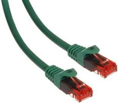 lan 0 5m - Maclean MCTV-300 Patch Cord UTP Cat6 Cable 0.5m Green - 1 nuotrauka