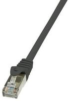 LogiLink Patch Cable Cat.6 F/UTP EconLine 1 m Black