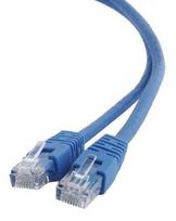 tinklo kabeliai utp cat 6 - Gembird Cable UTP Patch CAT 6 Blue 1m - 1 nuotrauka
