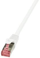 LogiLink CAT 6 S/FTP Cable White 0.5 m