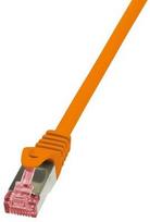 LogiLink CAT 6 S/FTP Cable Orange 1m