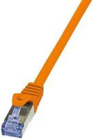 LogiLink CAT 6a S/FTP Cable Orange 1m
