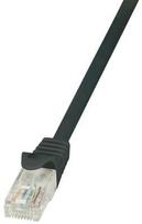 LogiLink CAT 6 U/UTP Cable Black 3m