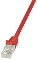 LogiLink CAT 6 U/UTP Cable Red 1m