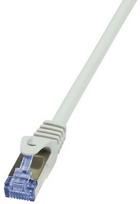 LogiLink CAT 6a S/FTP Cable Grey 0.5m