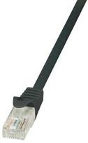LogiLink CAT 5e UTP Cable Black 0.5m