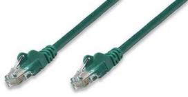 Intellinet CAT 5e UTP Patch Cable Green 1m