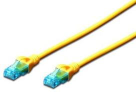 Digitus CAT 5e UTP Patch Cable Yellow 1m