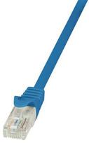 LogiLink CAT 6 U/UTP Cable Blue 0.5m