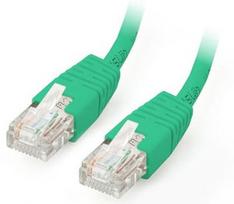 utp 5e zalias - Gembird CAT e5 UTP Patch Cable Green 2m - 1 nuotrauka