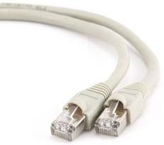 rj 45 cat6 - Gembird CAT 6 FTP Patch Cable Grey 0.5m - 1 nuotrauka