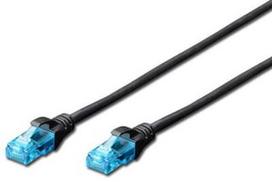 cat 5e senukai - Digitus CAT 5e FTP Patch Cable Black 0.5m - 1 nuotrauka