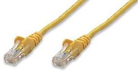 Intellinet CAT 5e UTP Patch Cable Yellow 0.45m