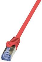 LogiLink CAT 6a S/FTP Cable Red 1m