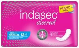 Indasec Discreet Pads 12pcs Normal