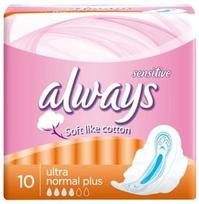 Always Sensitive Ultra Normal Plus Pads 10pcs