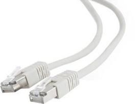 kabeliai ftp cat5e - Gembird Patch Cord CAT.5e FTP Gray 0.25m - 1 nuotrauka