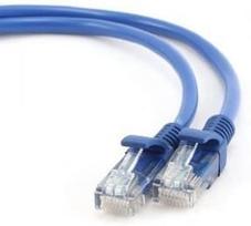 cat 5e senukai - Gembird CAT 5e UTP Patch Cable Blue 1m - 1 nuotrauka