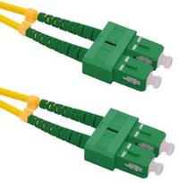 Qoltec SC-SC Optic Patch Cable Yellow 0.5m