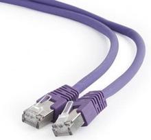 Gembird Cable S/FTP Patch CAT 6a Purple 0.25m