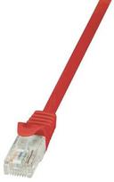 LogiLink CAT 6 U/UTP Cable Red 10m