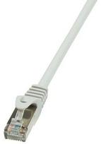 pvc tinklai - LogiLink Patch Cable Cat.6 F/UTP EconLine 7.5m Grey - 1 nuotrauka