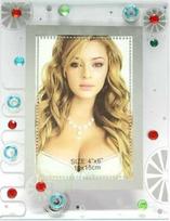 Avatar Photo Frame Glass Flowers 10x15cm