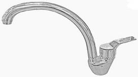 Baltic Aqua F-3/401 Flora Kitchen Faucet