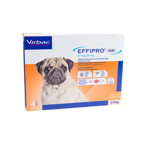 nuo erkiu sunims effipro - Virbac Effipro Duo užlašinamasis tirpalas šunims nuo blusų ir erkių, 2-10 kg - 3 nuotrauka