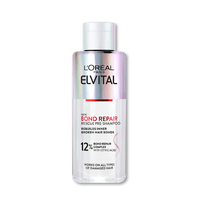 sampunas elvital - L'OREAL ELVITAL BOND REPAIR paruošiamasis šampūnas, 200 ml - 4 nuotrauka